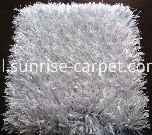 Mieszanka jedwabiu i pasków Shaggy Rug Silk & Stripe mix Shaggy Rug